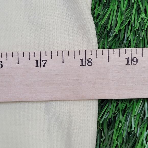 Vintage Palm-Harbour Henley Mesh Shirt Womens Small 18x22 Pastel Sleeveless - Picture 7 of 10